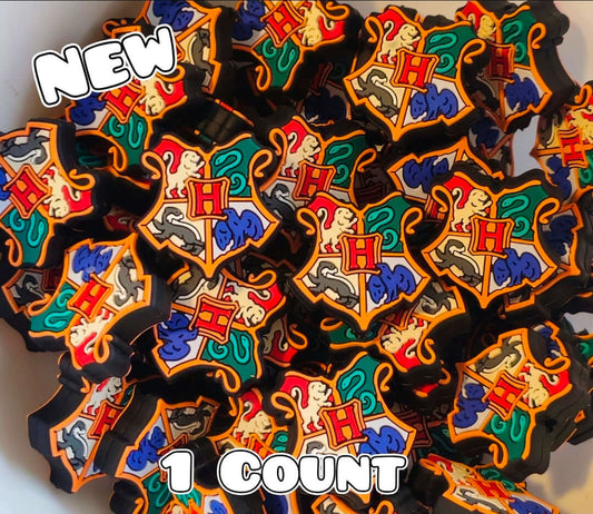 New 1 Count Focal Bead Harry Potter