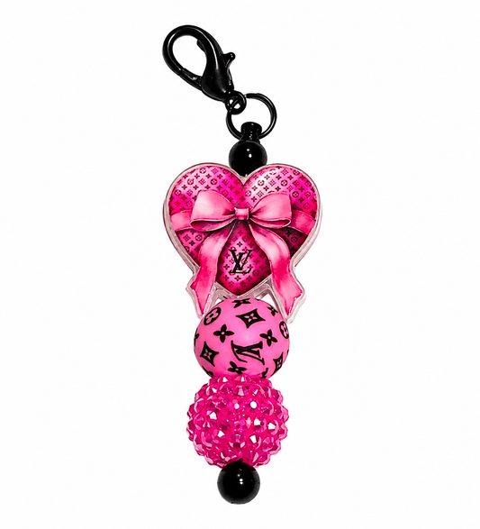 Wholsale Pre-Made Keychain Clip Charm 1 Count Luxury Designer