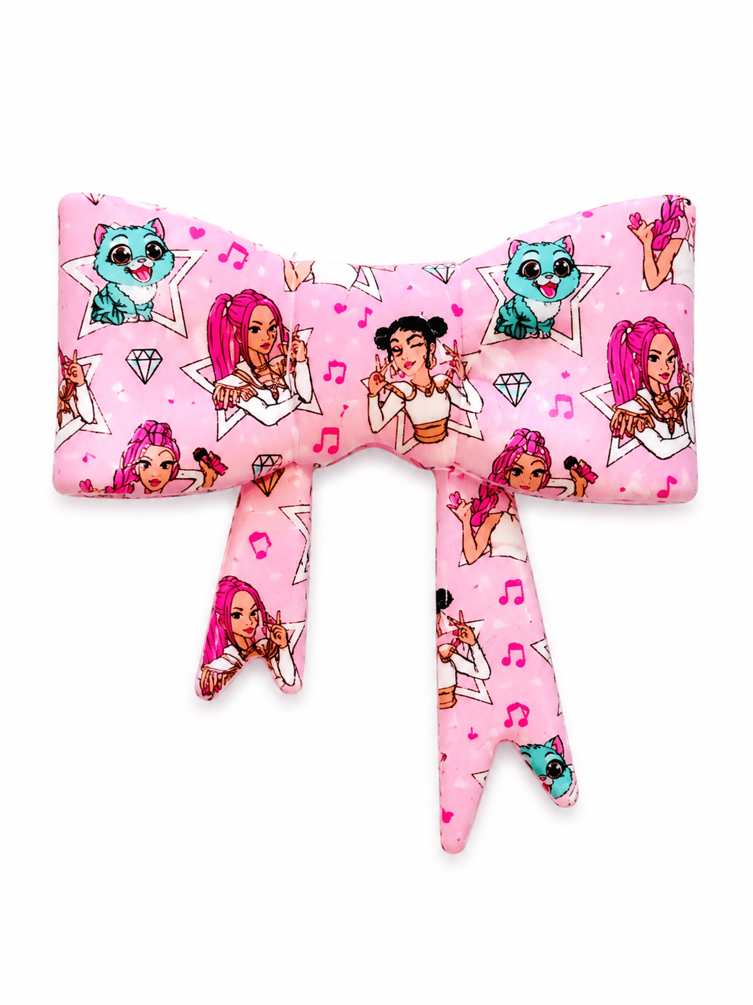 1 Count New Release Silicone Focal Bead Bow Exclusive K POP 3 options