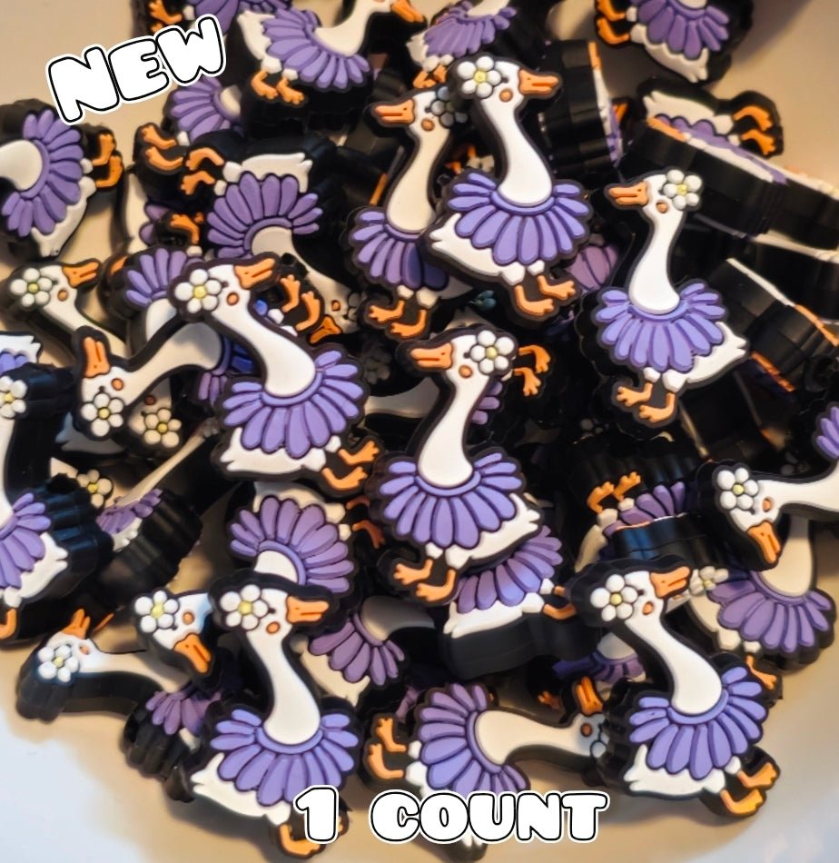 New 1 Count Mamma Goose Focal Bead