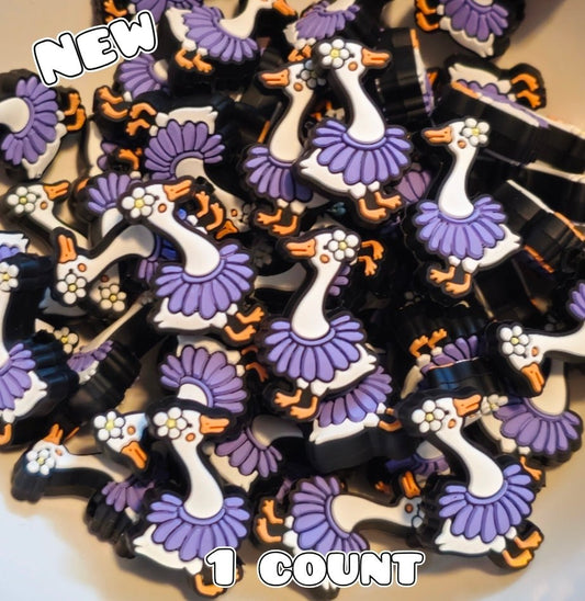 New 1 Count Mamma Goose Focal Bead