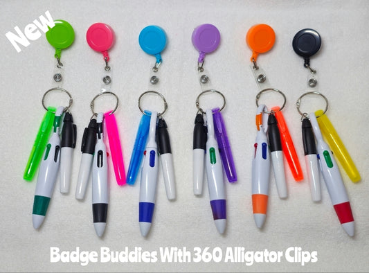 New Beadable Badge Buddies 1 count
