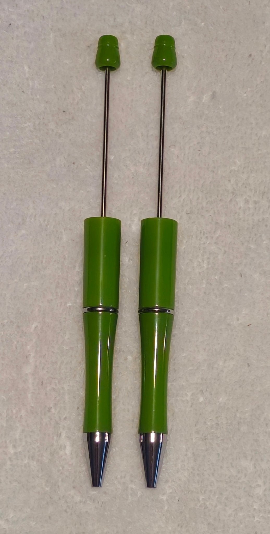 1 Count Solid Beadable Pen Blanks. Bead Accessorie Blanks