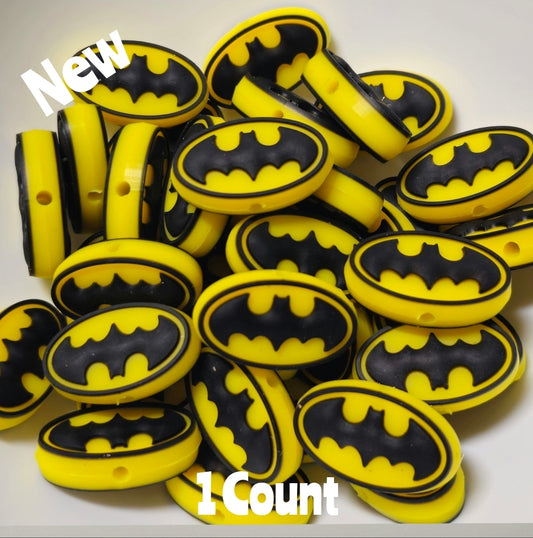 DIY Focal Bead 1 Count Craft Supplies Character Batman