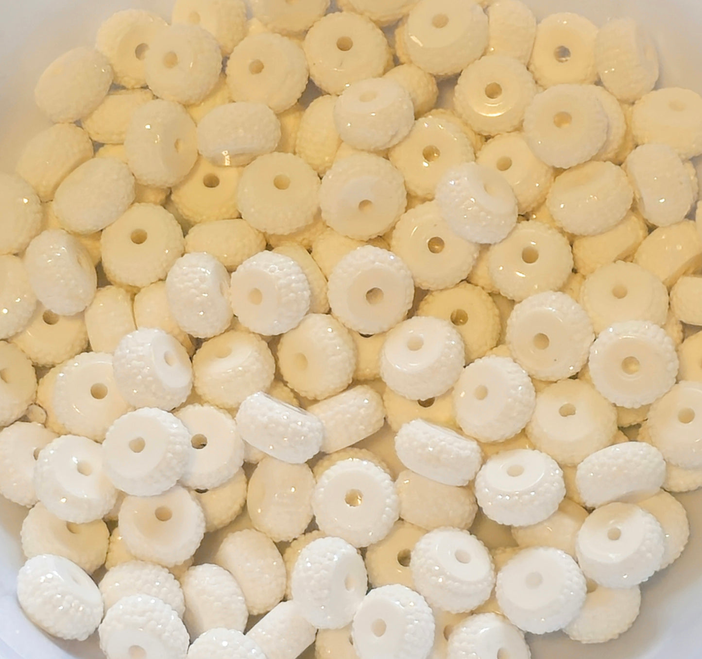 5 Count 12MM Acrylic Spacer Beads Craft Supplies 10 color options