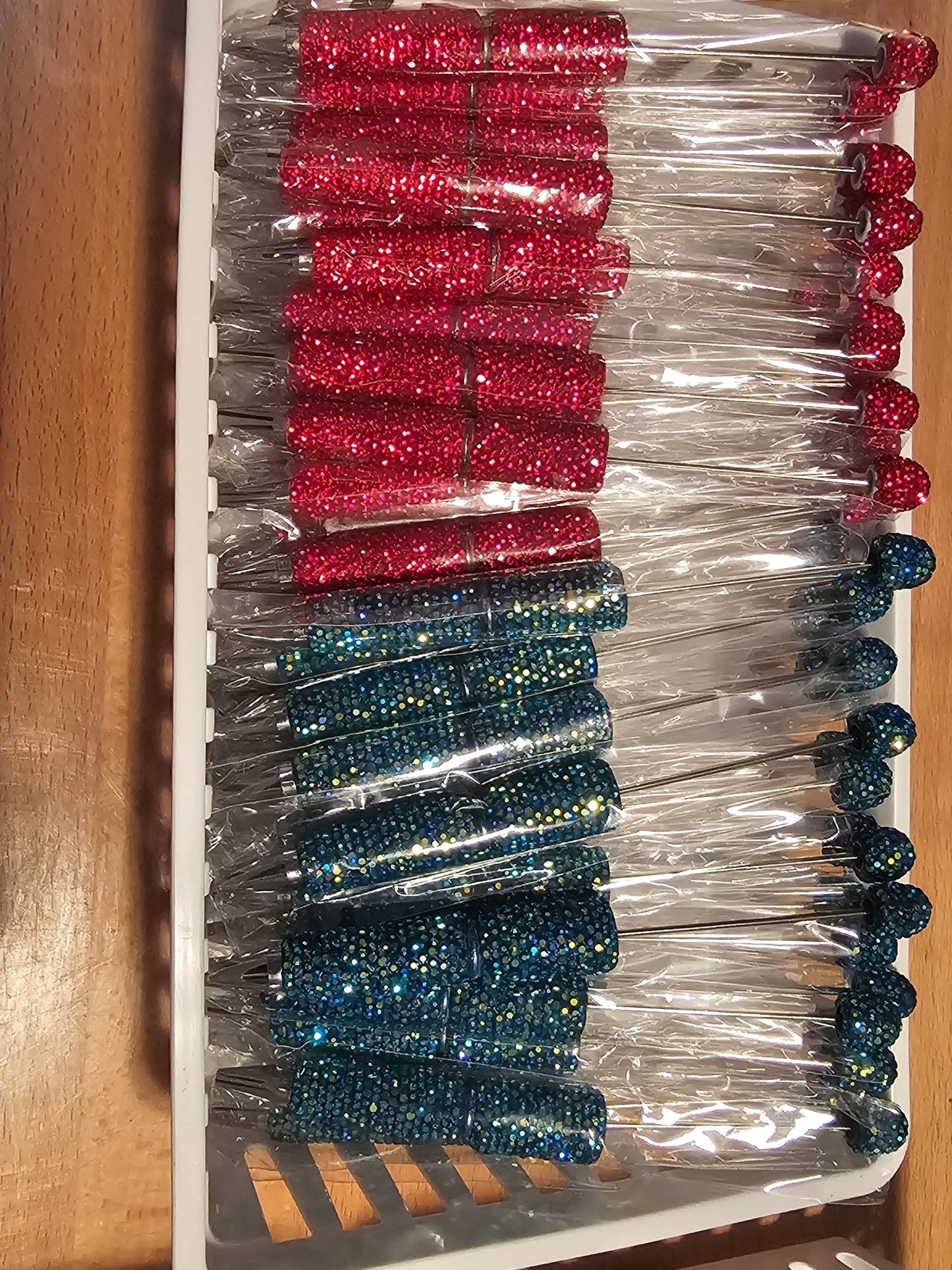 New 1 Count Beadable Fancy Rhinestone Bling Pens