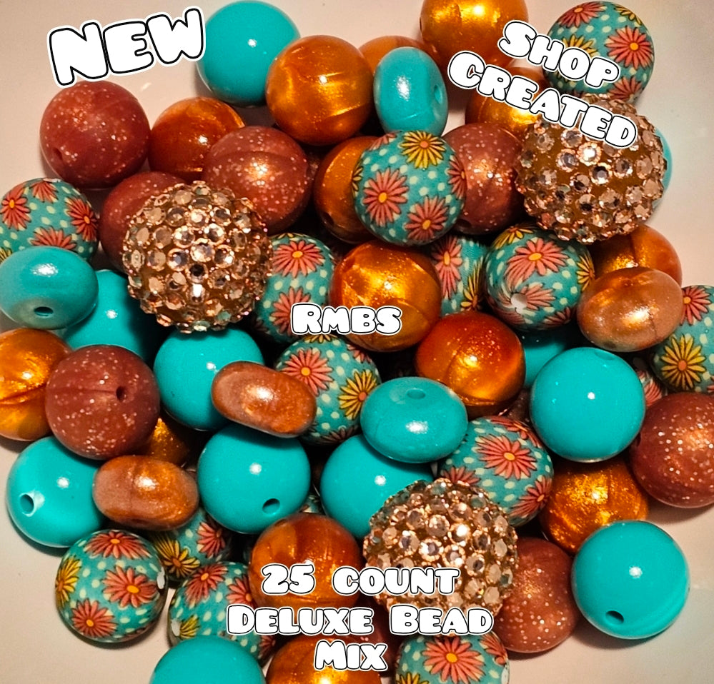 New Deluxe SILICONE Bead Mix 25 count. Shop Made