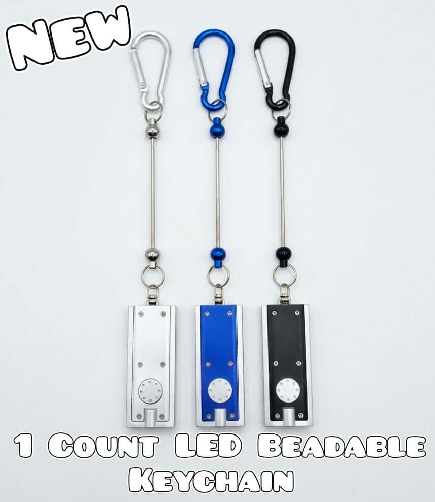 Keychain blanks for beads