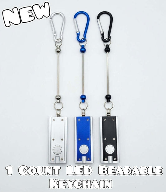 Keychain blanks for beads