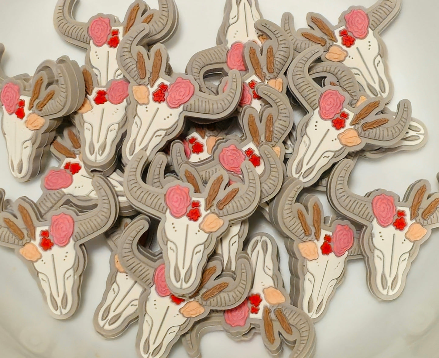 Clearance Cow Horns Focal Beads 1 Count DIY Bead Supplies