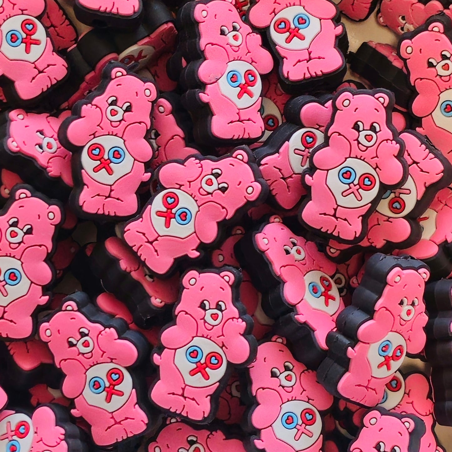 DIY Focal Bead 1 Count Craft Supplies Care Bears Beads Charms