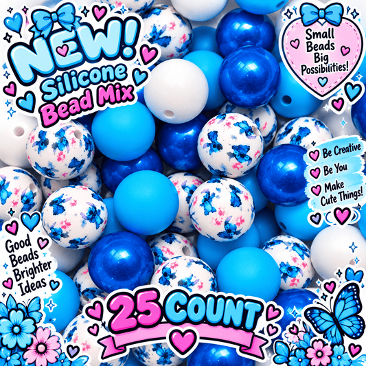 25 Count Silicone Bead Mix Stitch