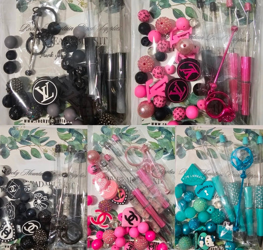 LIMITED QUANTITES New Deluxe 5 Piece LUXURY DESIGNER BEAD KIT 5 OPTIONS