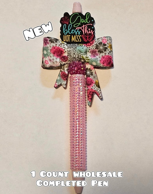 Wholesale 1 Count Beadable Pen