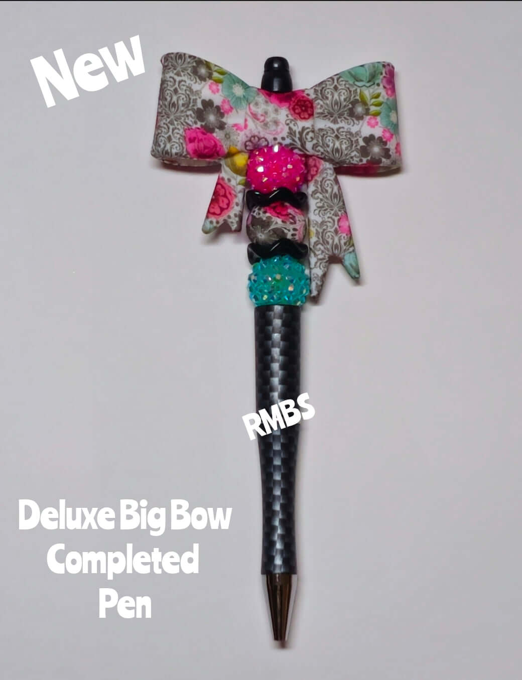 New 1 Count Completed BIG BOW Pen With extra ink