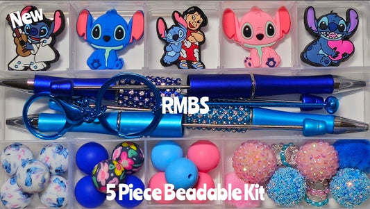 Character Stitch Lilo Angel Beabable kit CONTAINER INCLUDED