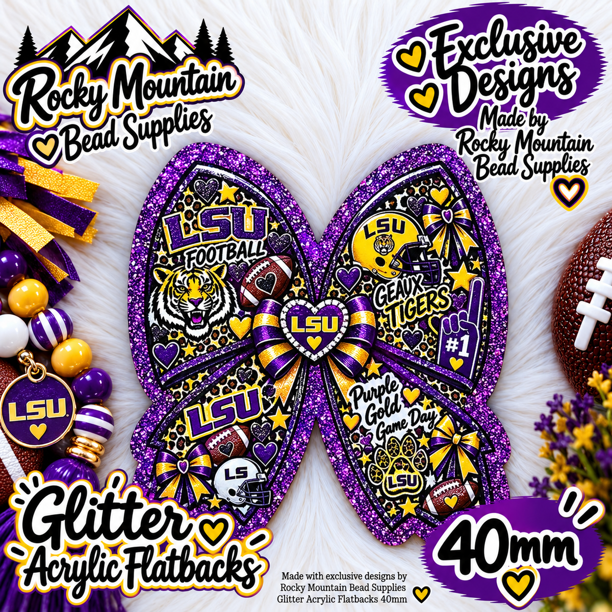 Shop Exclusive 1 Count Custom Exclusive Glitter