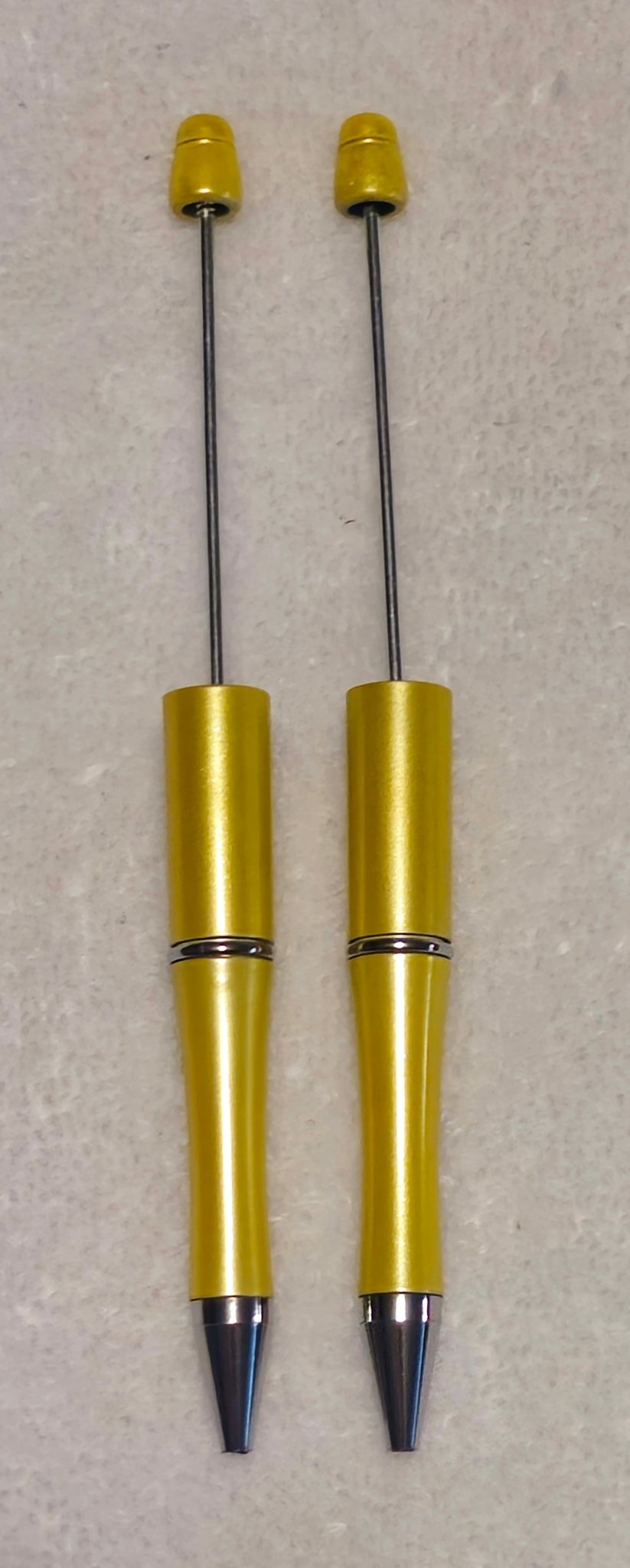 1 Count Solid Beadable Pen Blanks. Bead Accessorie Blanks
