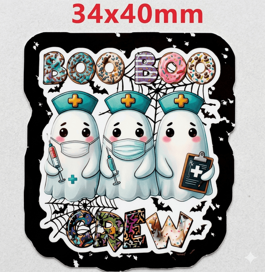 Glitter Acrylic Flatback- Acrylic Planer Resin Charm Halloween