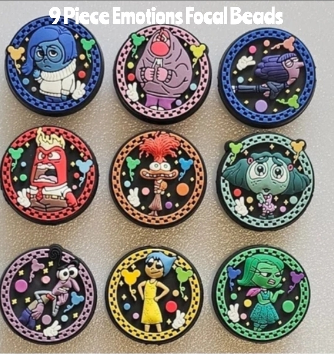 DIY Focal Bead Sets Craft Supplies Character Cartoon Bead Sets