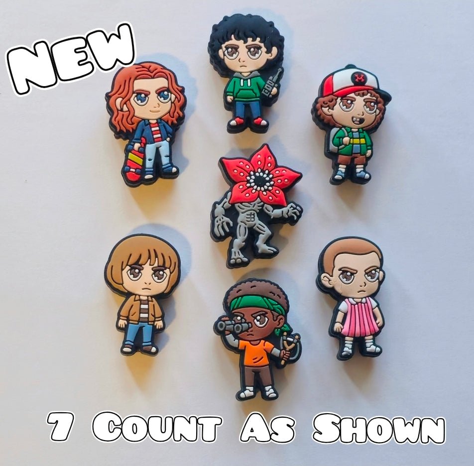 New 7 Count Focal Bead Stanger Things Custom