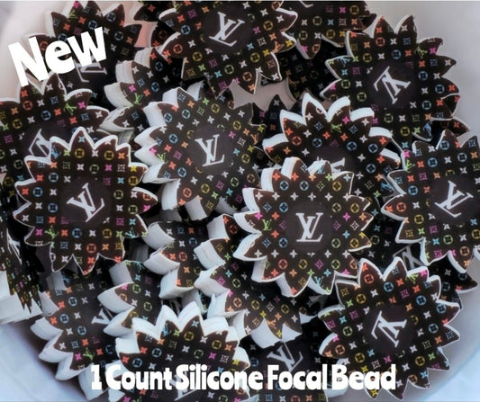 New 1 Count Focal Bead Shop Created Made Designer Flowers
