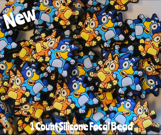 New Pup Focal Beads 1 Count DIY Bead Supplies