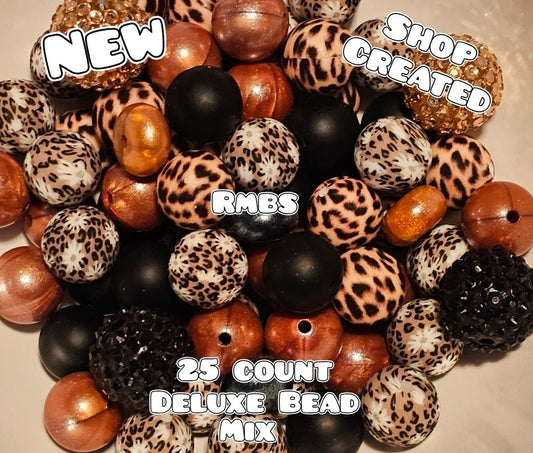 New Deluxe SILICONE Bead Mix 25 count. Shop Made