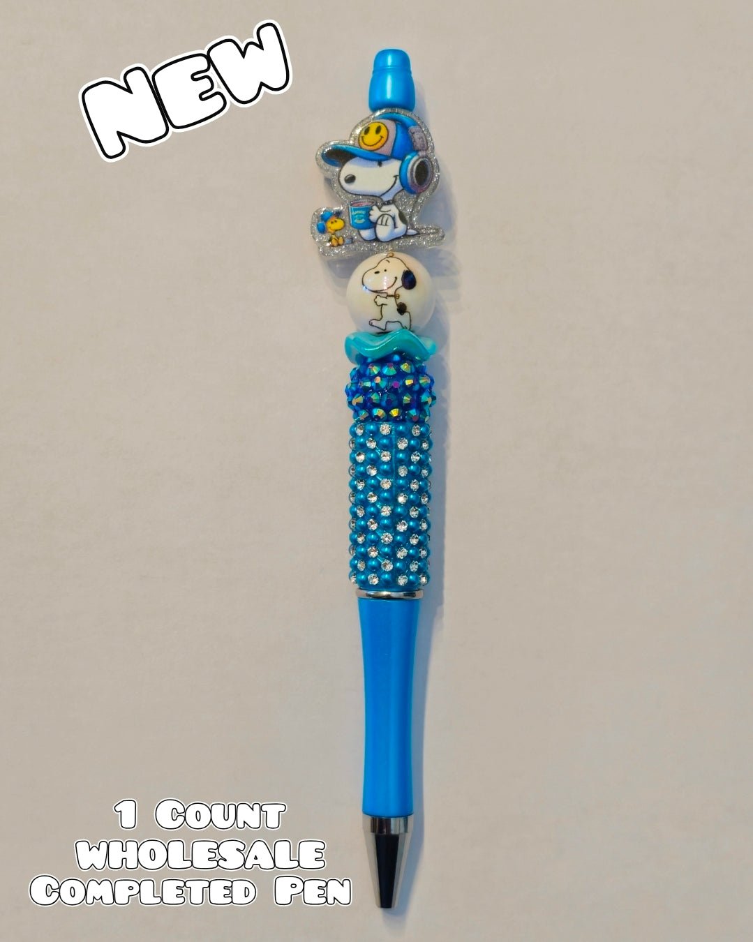 Wholesale Beadable Pens 1 Count Completed Pen Snoopy