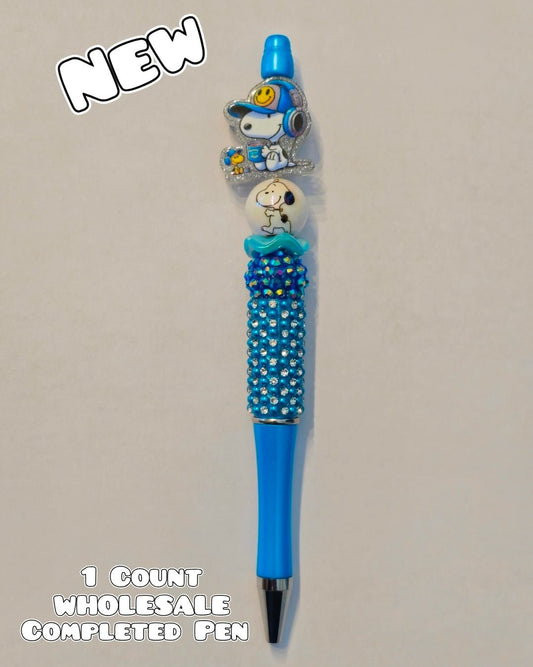 Wholesale Beadable Pens 1 Count Completed Pen Snoopy