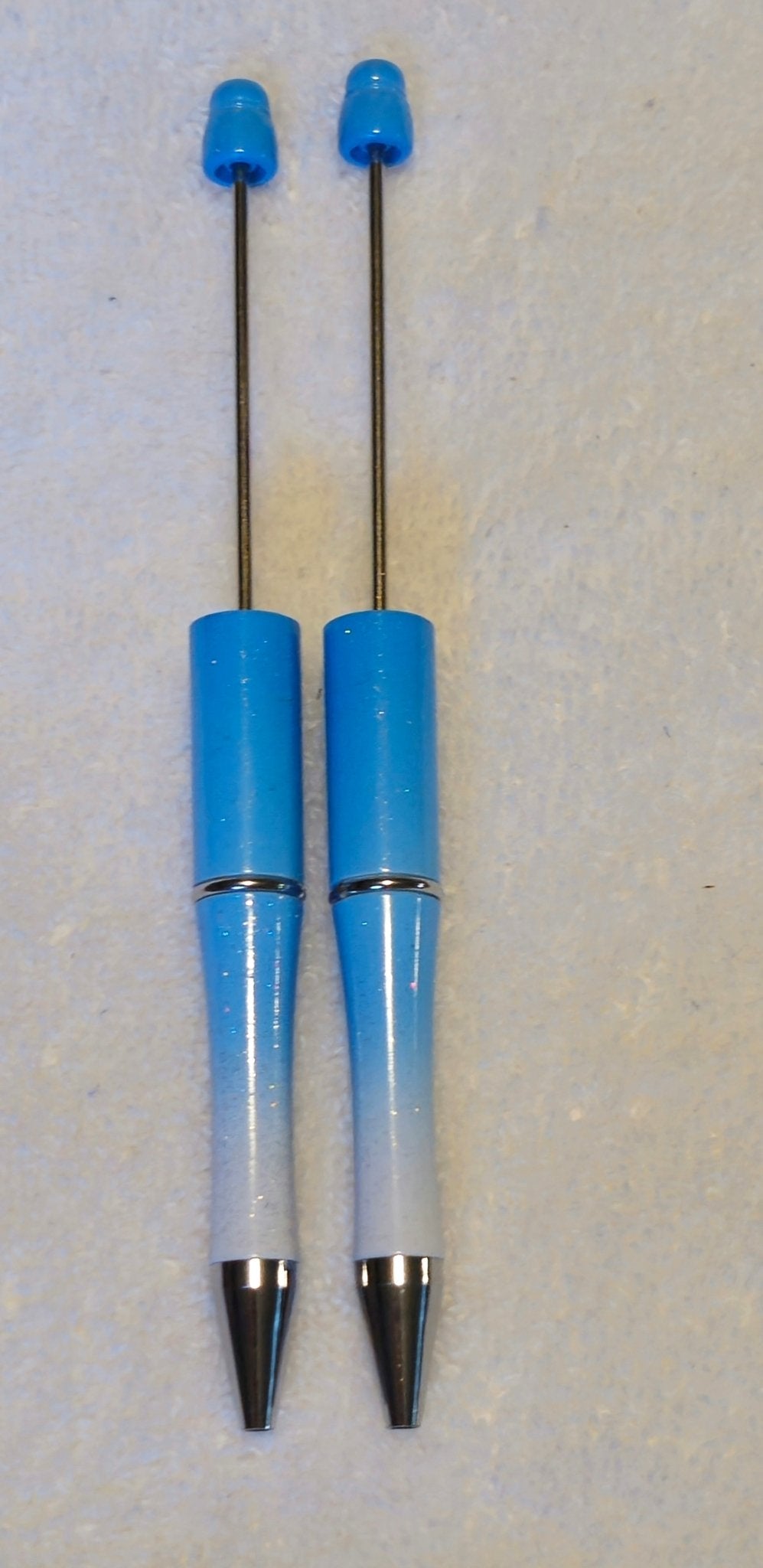 1 Unidad de 2 Tonos de Brillo Ombre Para Bolígrafos Perforables. Accesorios para Cuentas.