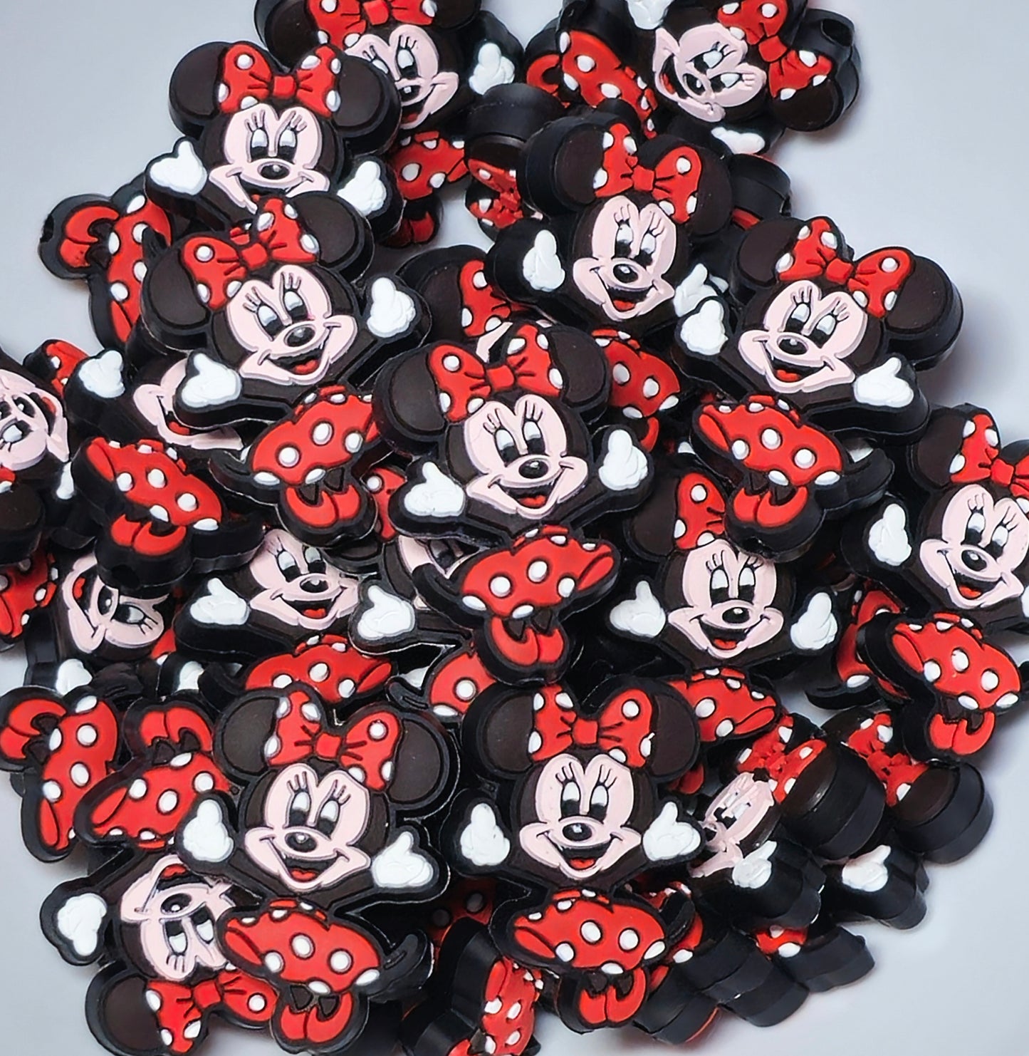 DIY Focal Bead 1 Count Craft Supplies Character Mickey Minnie Mouse