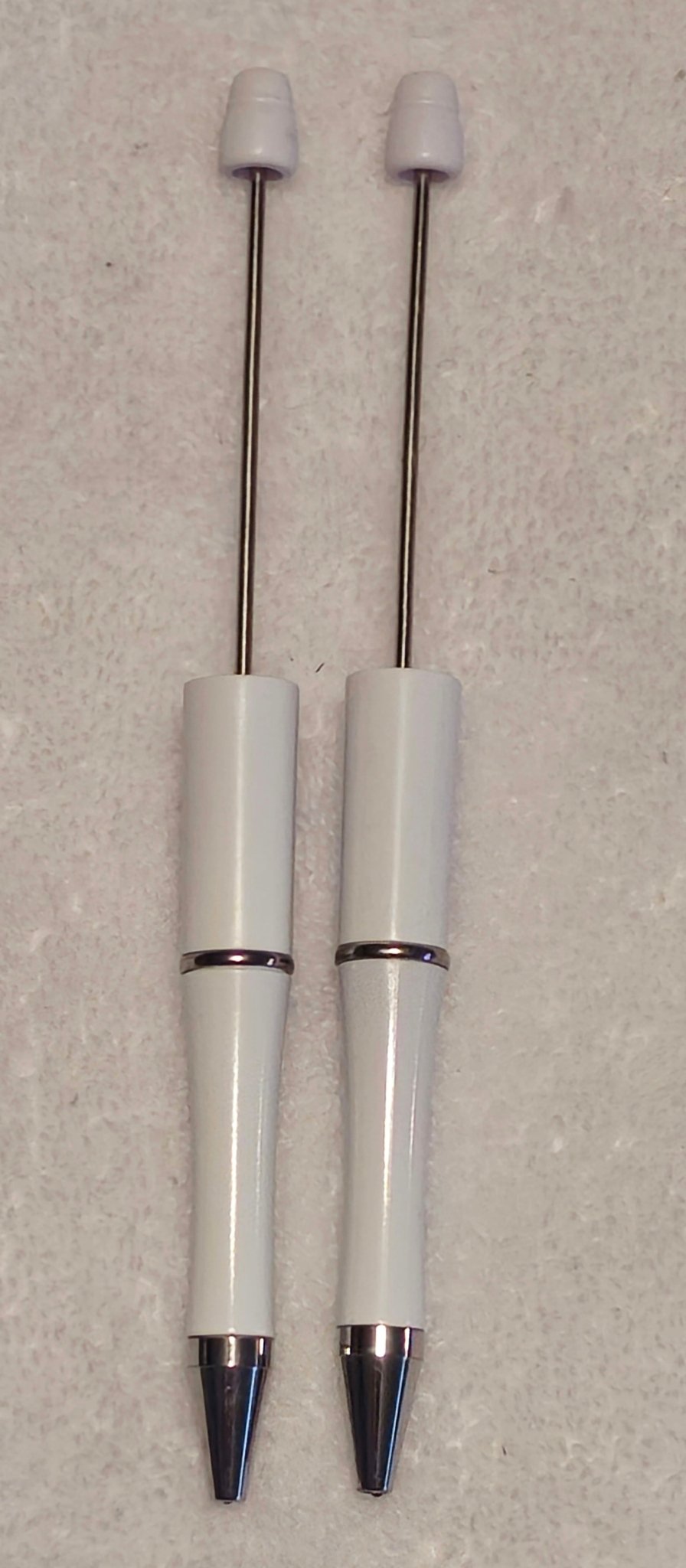 1 Count Solid Beadable Pen Blanks. Bead Accessorie Blanks