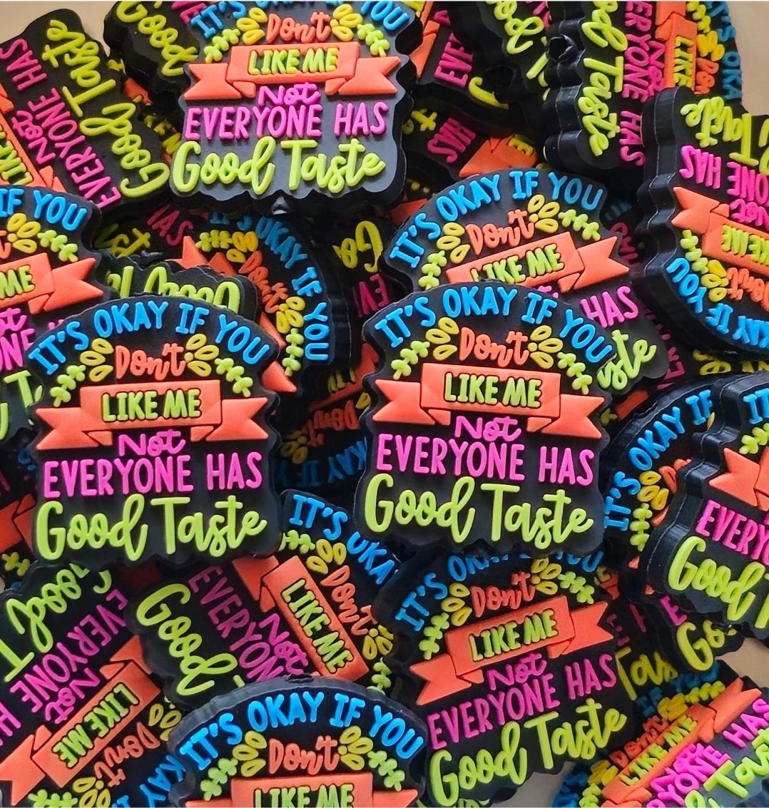 DIY Focal Bead 1 Count Craft Supplies Adult Sassy Sarcastic Words Beads Charms
