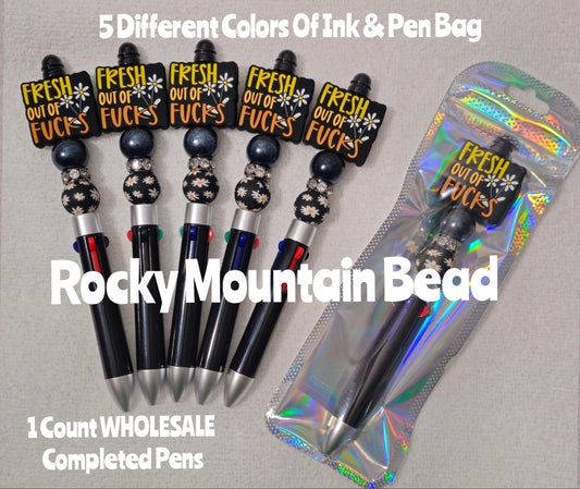 Wholsale Completed Pens comes with pen bag Craft Supplies Fresh Outta Fucks