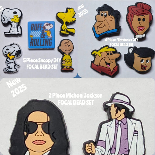 New character focal bead sets