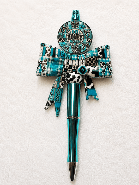 Wholesale 1 Count Beadable Pen Signature Exclusive All Beads Are Created By US Country Sassy Oh Honey Please