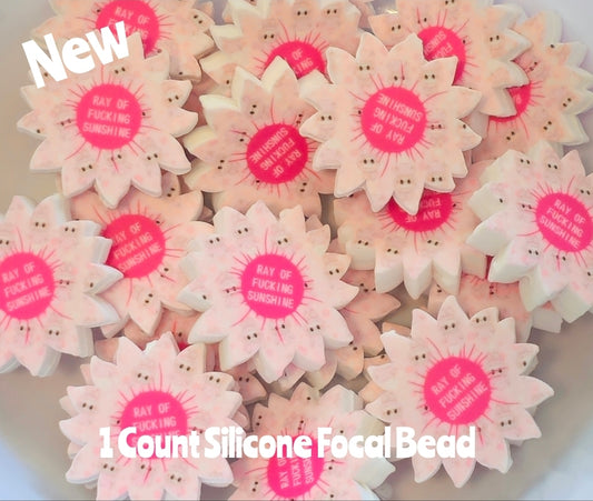 New Labubu Sassy Focal Beads 1 Count DIY Bead Supplies Custom Flowers