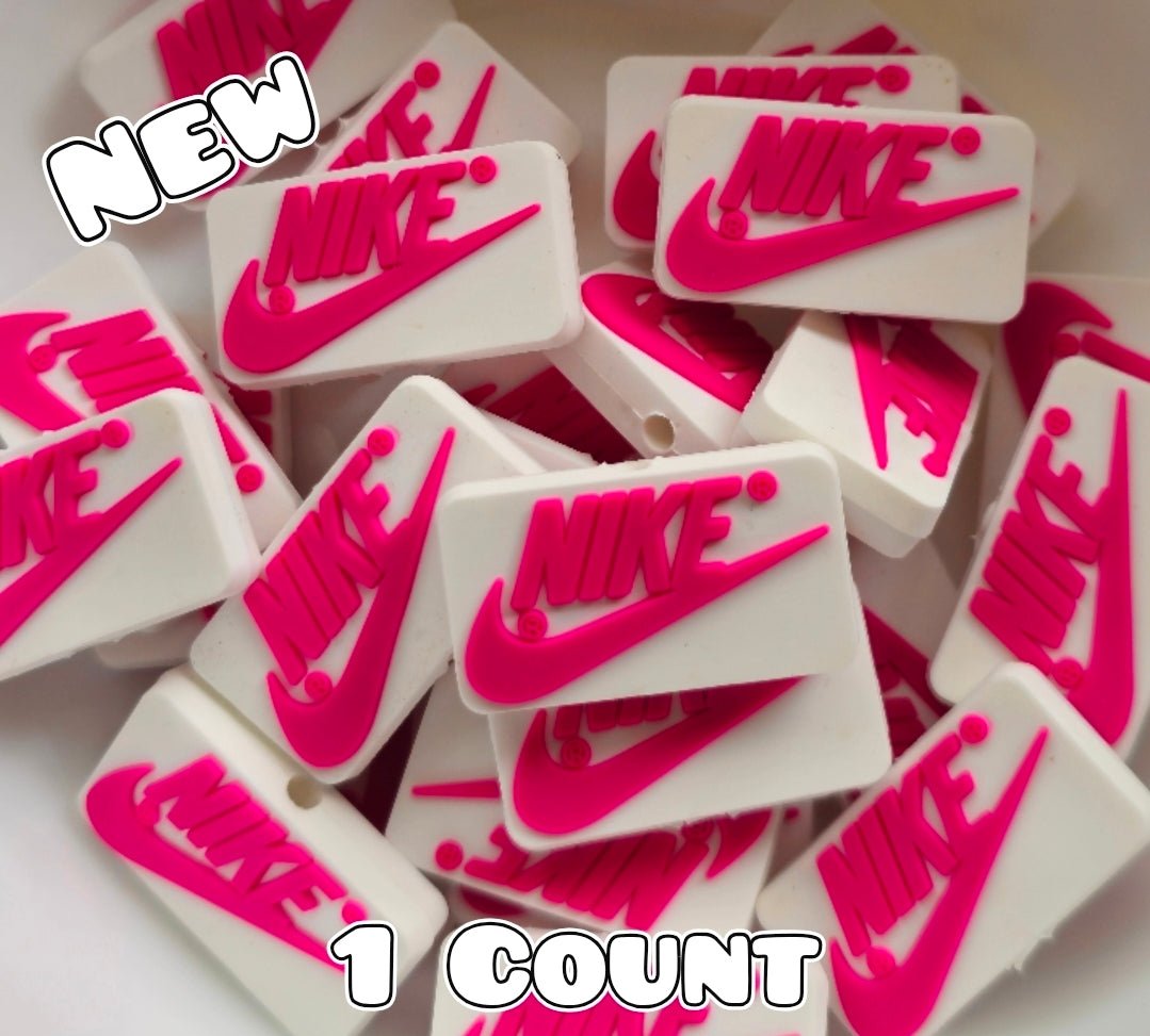 New 1 Count Focal Bead Nike