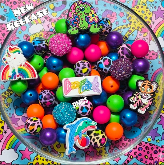 New Ultimate Mix 40 Count Limited Edition Shop Created Bead Mix Lisa Frank