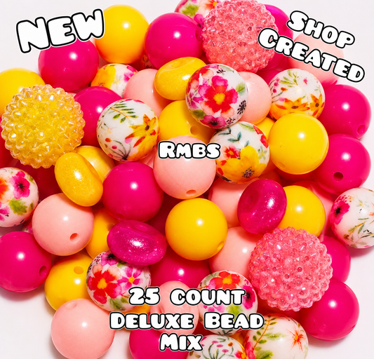 New Deluxe SILICONE Bead Mix 25 count. Shop Made