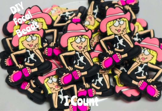 New 1 Count Lizzie Maguire Focal Bead
