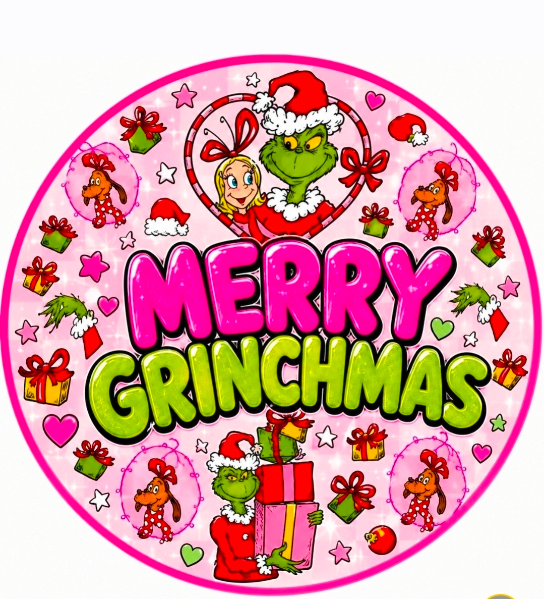 1 Count New Release Silicone Focal Bead Bow Exclusive a Grinch 2 options