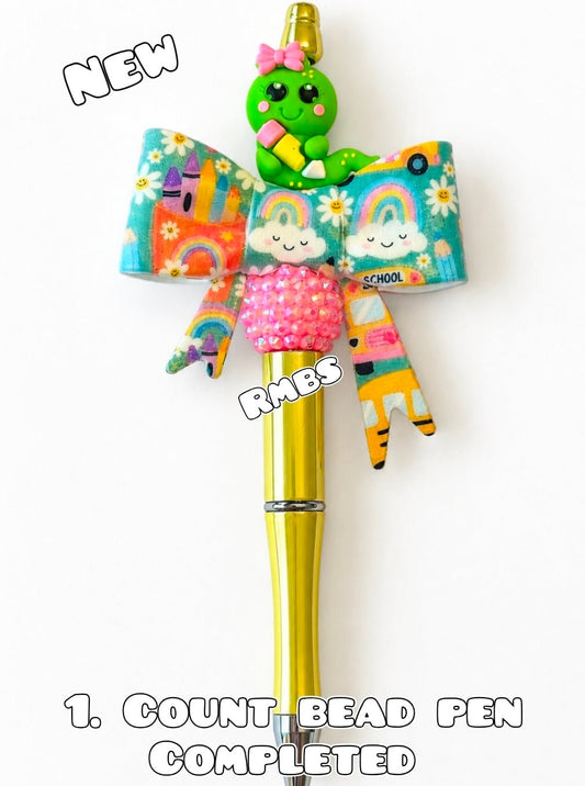 Wholesale 1 Count Beadable Pen