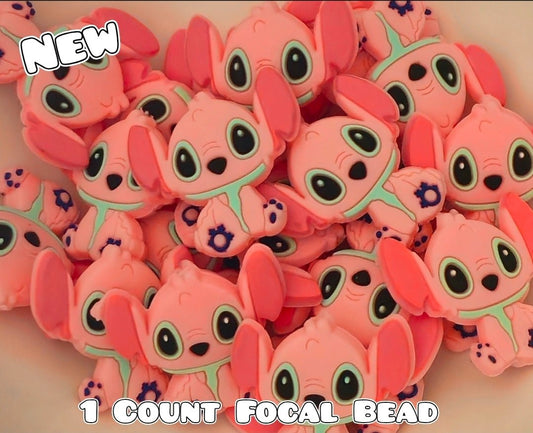 1 Count Focal Bead Angel Stitch