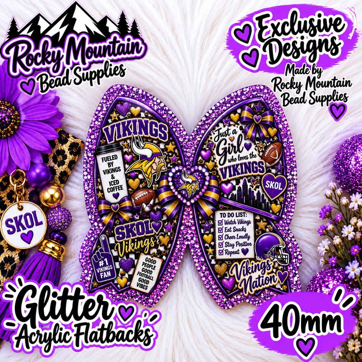 Shop Exclusive 1 Count Custom Exclusive Glitter