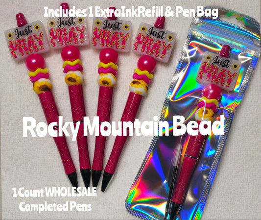 Wholsale Completed Pens come with 1 pen 1 ink refill and pen bag Craft Supplies Just Pray