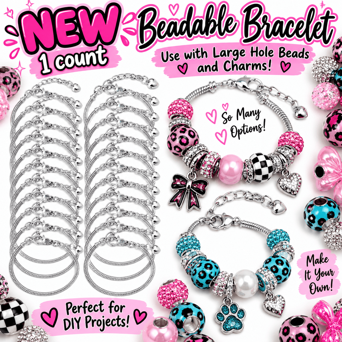 1 Count Braclet Blanks