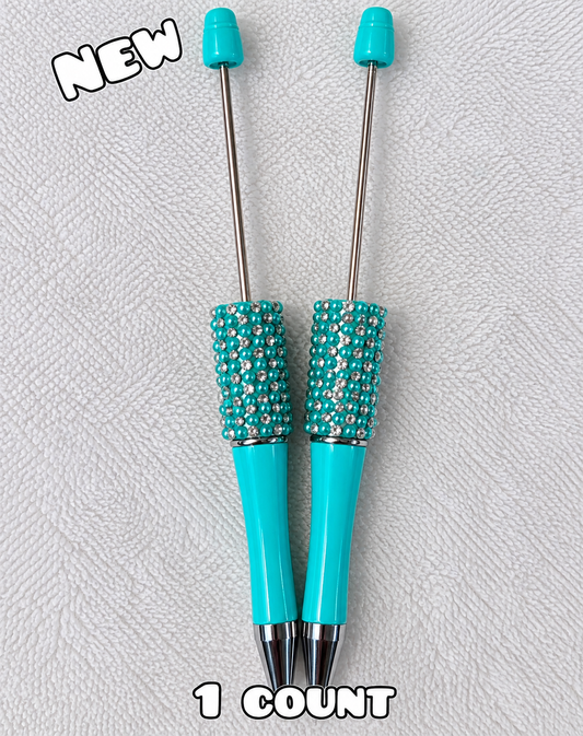 1 Count Beabable PEN Blanks Rhinestone Mint