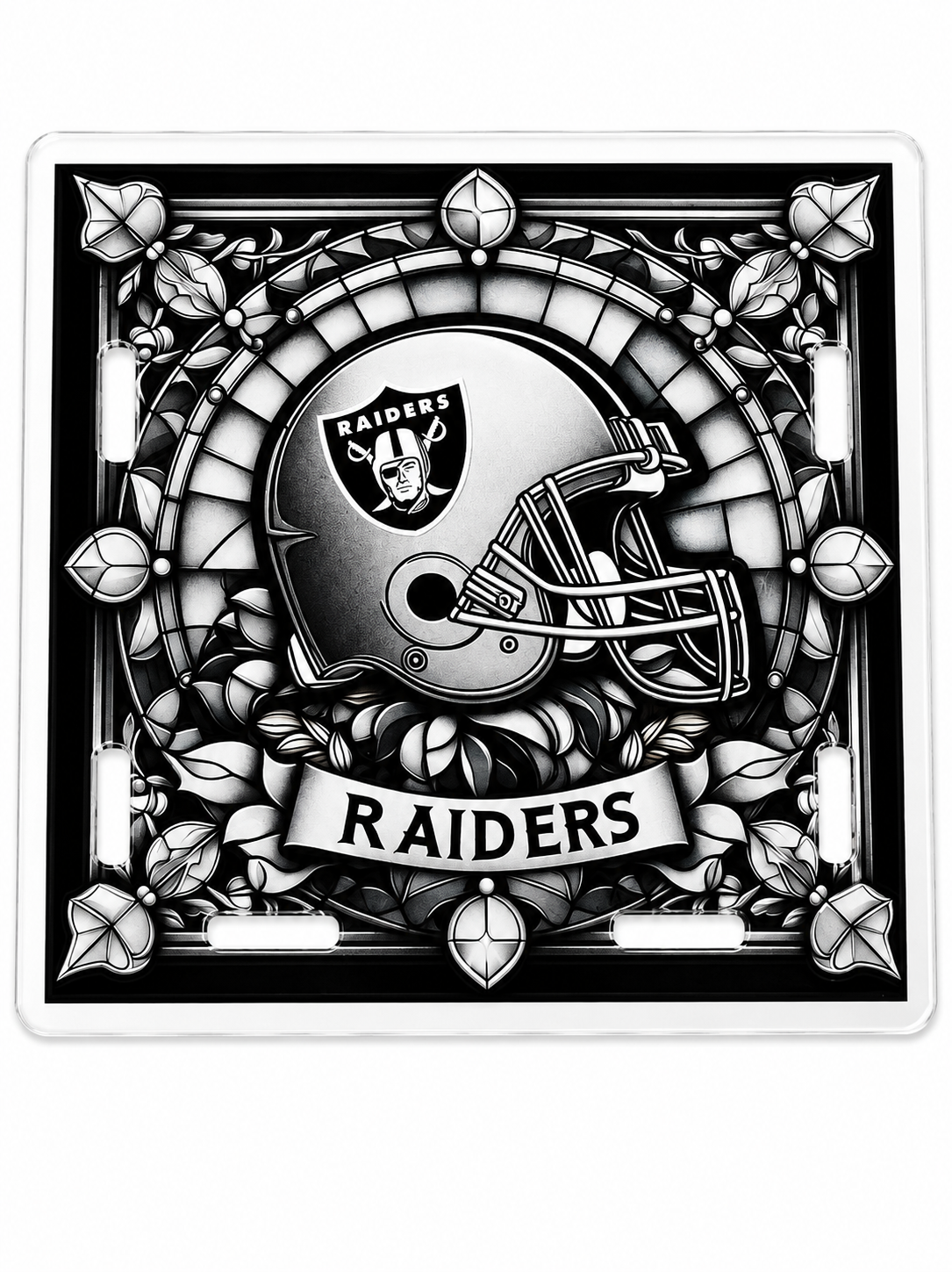 NEW Acrylic Pen Holder Box 1 Count Football. Read description for directions and special handling.